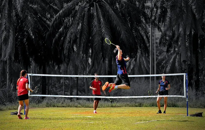 Smash & Dash Outdoor Badminton Highlights