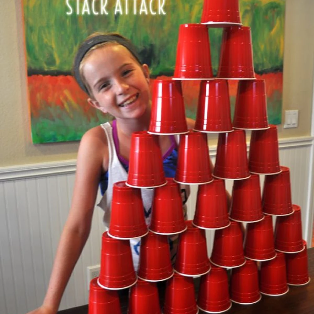 Build & Balance Glass Pyramid at Veda Adventures