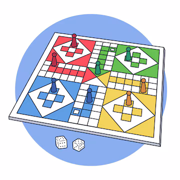 What's Included in Roll & Race with Ludo