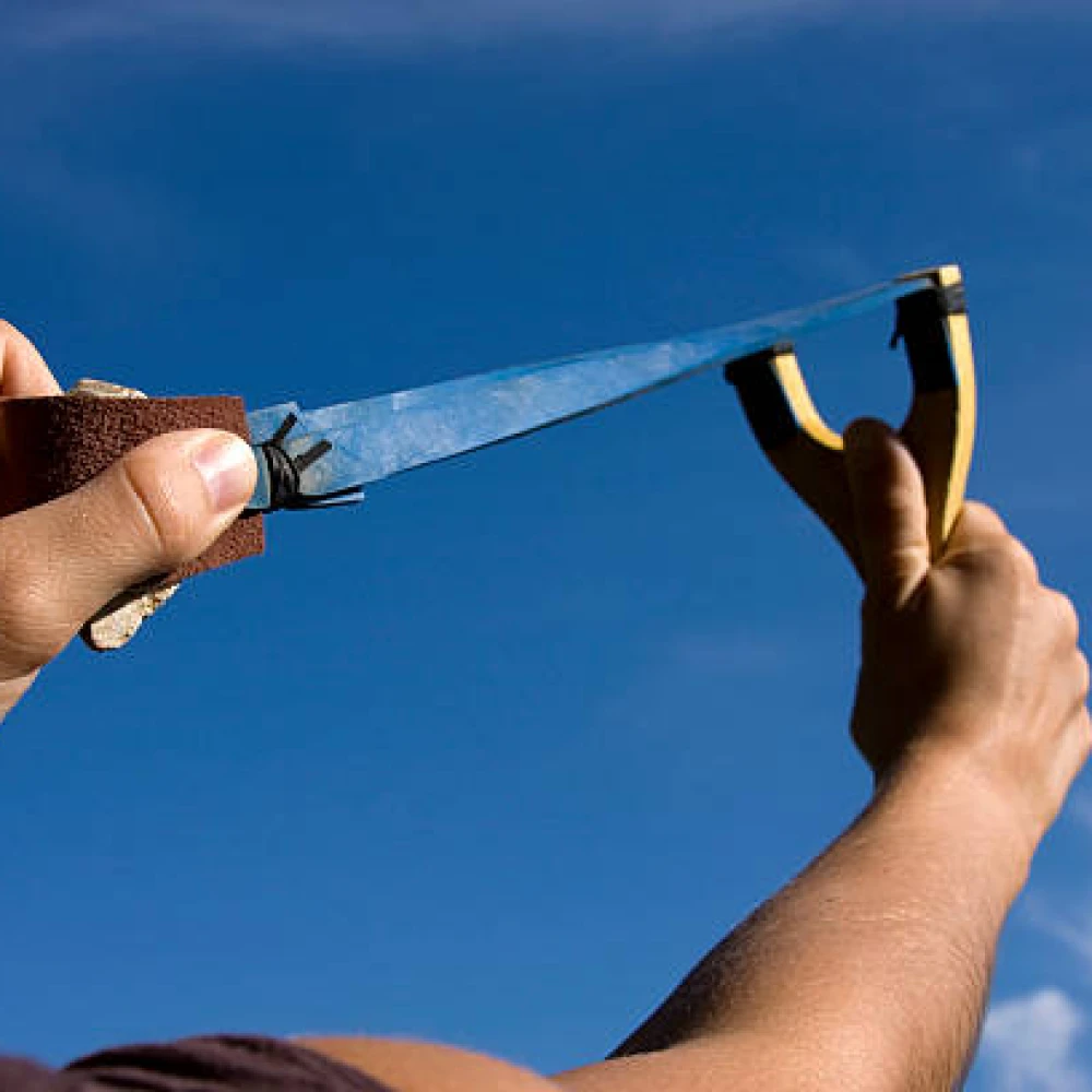 Take Aim with Sling Shot at Veda Adventures